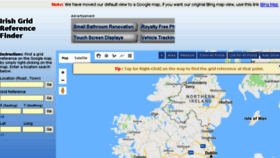 What Irish.gridreferencefinder.com website looked like in 2018 (7 years ago)