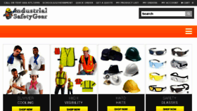 What Industrialsafetygear.com website looked like in 2018 (5 years ago)