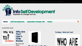 What Infoselfdevelopment.com website looked like in 2018 (5 years ago)