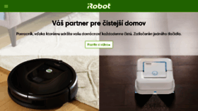What Irobot.sk website looked like in 2018 (5 years ago)
