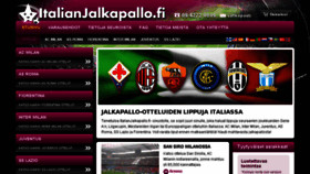What Italianjalkapallo.fi website looked like in 2018 (5 years ago)