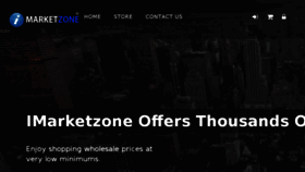 What Imarketzone.com website looked like in 2018 (5 years ago)