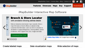 What Imapbuilder.com website looked like in 2018 (5 years ago)