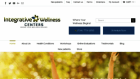 What Iwcenters.com website looked like in 2018 (6 years ago)