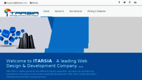 What Itarsia.com website looked like in 2018 (5 years ago)