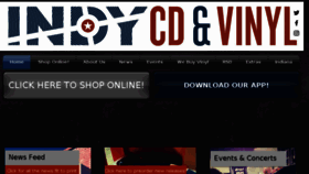 What Indycdandvinyl.com website looked like in 2018 (5 years ago)