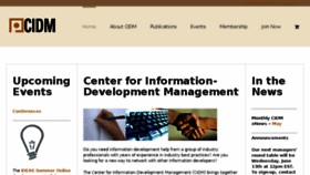 What Infomanagementcenter.com website looked like in 2018 (5 years ago)