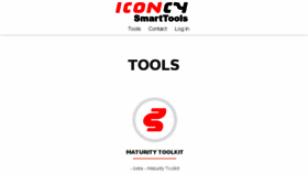 What Iconcy.com website looked like in 2018 (5 years ago)