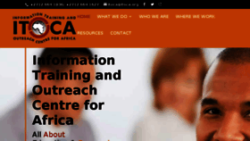 What Itoca.org website looked like in 2018 (5 years ago)