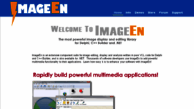 What Imageen.com website looked like in 2018 (5 years ago)