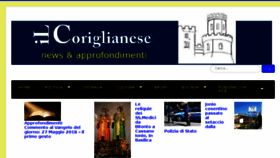 What Ilcoriglianese.it website looked like in 2018 (5 years ago)