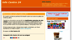 What Info-centro-24.com website looked like in 2018 (5 years ago)