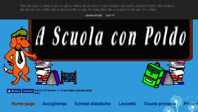 What Imparaconpoldo.it website looked like in 2018 (5 years ago)