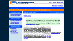 What Indianlinkexchange.com website looked like in 2018 (5 years ago)