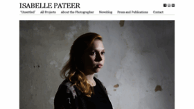 What Isabellepateer.com website looked like in 2018 (5 years ago)
