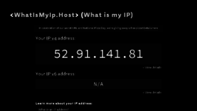 What Ip4.host website looked like in 2018 (5 years ago)