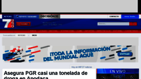 What Info7.com.mx website looked like in 2018 (5 years ago)