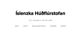 What Icelandtattoo.com website looked like in 2018 (5 years ago)