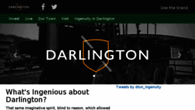 What Ingeniousdarlington.co.uk website looked like in 2018 (5 years ago)