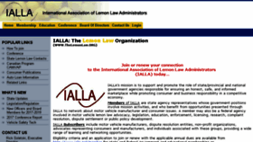 What Ialla.net website looked like in 2018 (5 years ago)