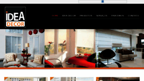 What Ideadecor.com.br website looked like in 2018 (6 years ago)