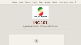 What Iglesianicristo101.wordpress.com website looked like in 2018 (6 years ago)