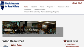 What Illinoiswind.org website looked like in 2018 (5 years ago)