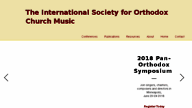 What Isocm.com website looked like in 2018 (7 years ago)