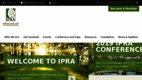 What Inpra.org website looked like in 2018 (5 years ago)