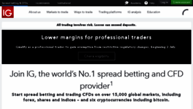 What Igindex.co.uk website looked like in 2018 (5 years ago)