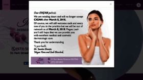 What Imagedermatology.com website looked like in 2018 (5 years ago)