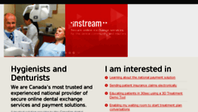 What Instreamcanada.com website looked like in 2018 (5 years ago)