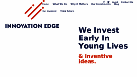 What Innovationedge.org.za website looked like in 2018 (5 years ago)