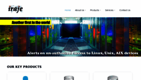 What Iraje.com website looked like in 2018 (7 years ago)