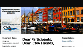 What Icma2017copenhagen.org website looked like in 2018 (5 years ago)