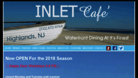What Inletcafe.com website looked like in 2018 (5 years ago)