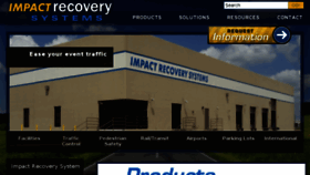 What Impactrecovery.com website looked like in 2018 (5 years ago)