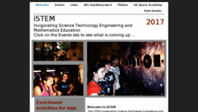 What Istem.com.au website looked like in 2018 (5 years ago)