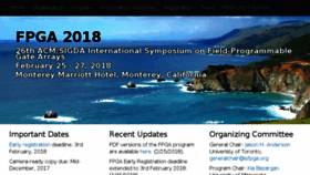 What Isfpga.org website looked like in 2018 (5 years ago)