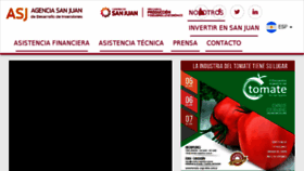 What Inversionessanjuan.gov.ar website looked like in 2018 (5 years ago)