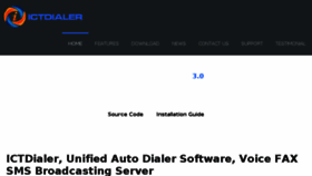 What Ictdialer.org website looked like in 2018 (5 years ago)