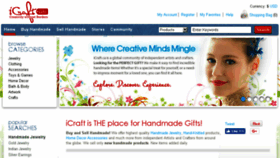 What Icraftgifts.com website looked like in 2018 (5 years ago)