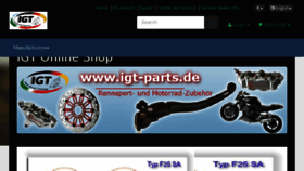 What Igt-parts.de website looked like in 2018 (5 years ago)