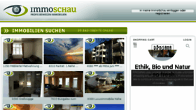 What Immoschau.com website looked like in 2018 (5 years ago)
