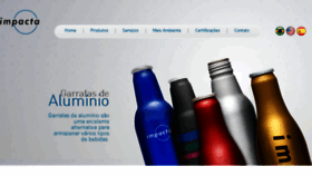 What Impacta-brazil.com.br website looked like in 2018 (5 years ago)
