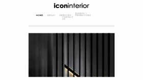 What Iconinterior.com.sg website looked like in 2018 (5 years ago)