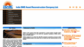 What Isarc.in website looked like in 2018 (5 years ago)