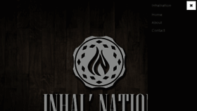 What Inhalnation.com website looked like in 2018 (5 years ago)