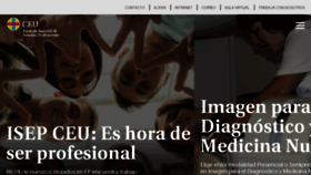 What Isepceu.es website looked like in 2018 (5 years ago)