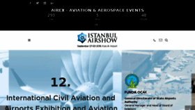 What Istanbulairshow.com website looked like in 2018 (5 years ago)